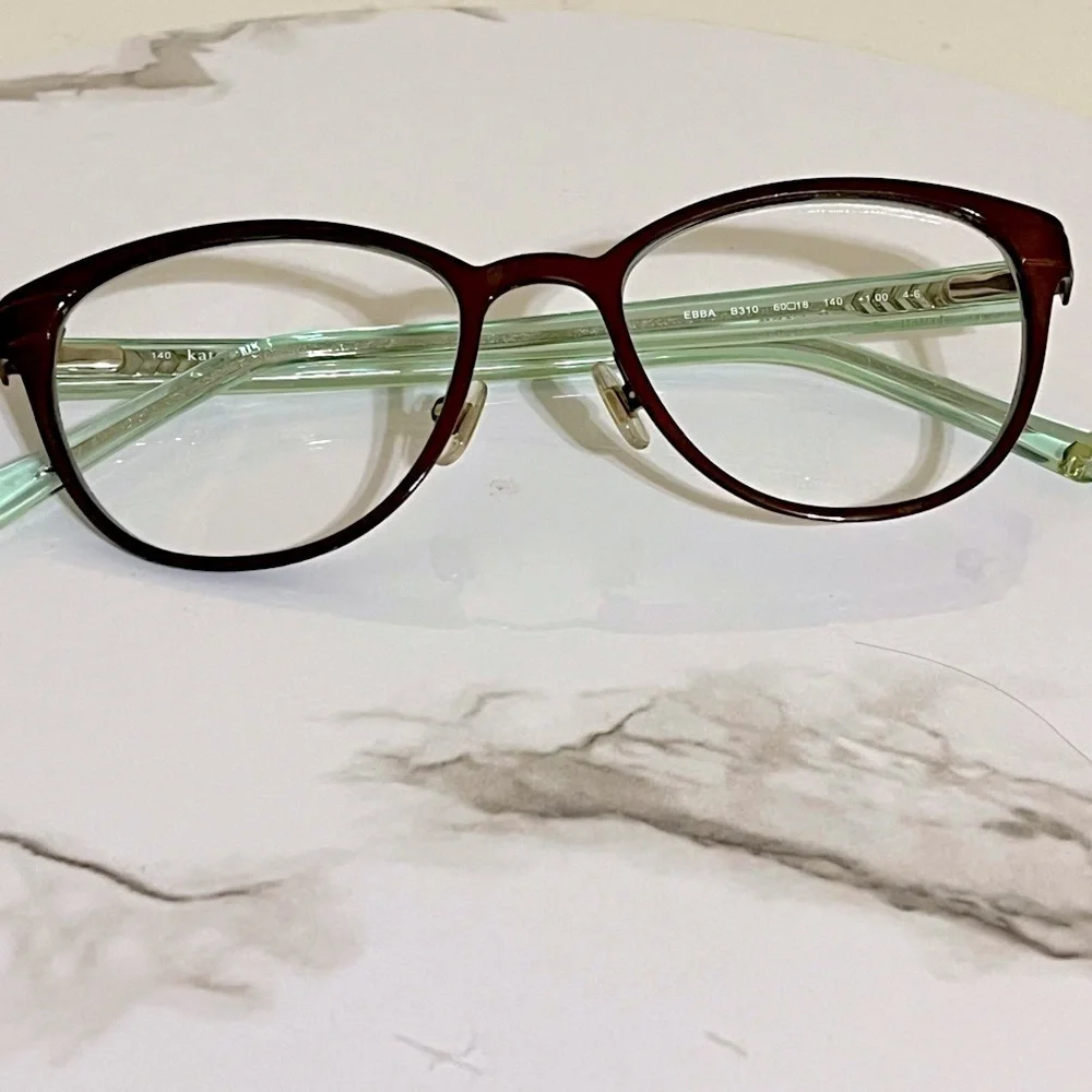Kate Spade New York ‘Ebba’ Oval Eyeglasses B310 50-18-140 +1.00 4-6